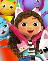 La Casa De Munecas De Gabby coloring page for children