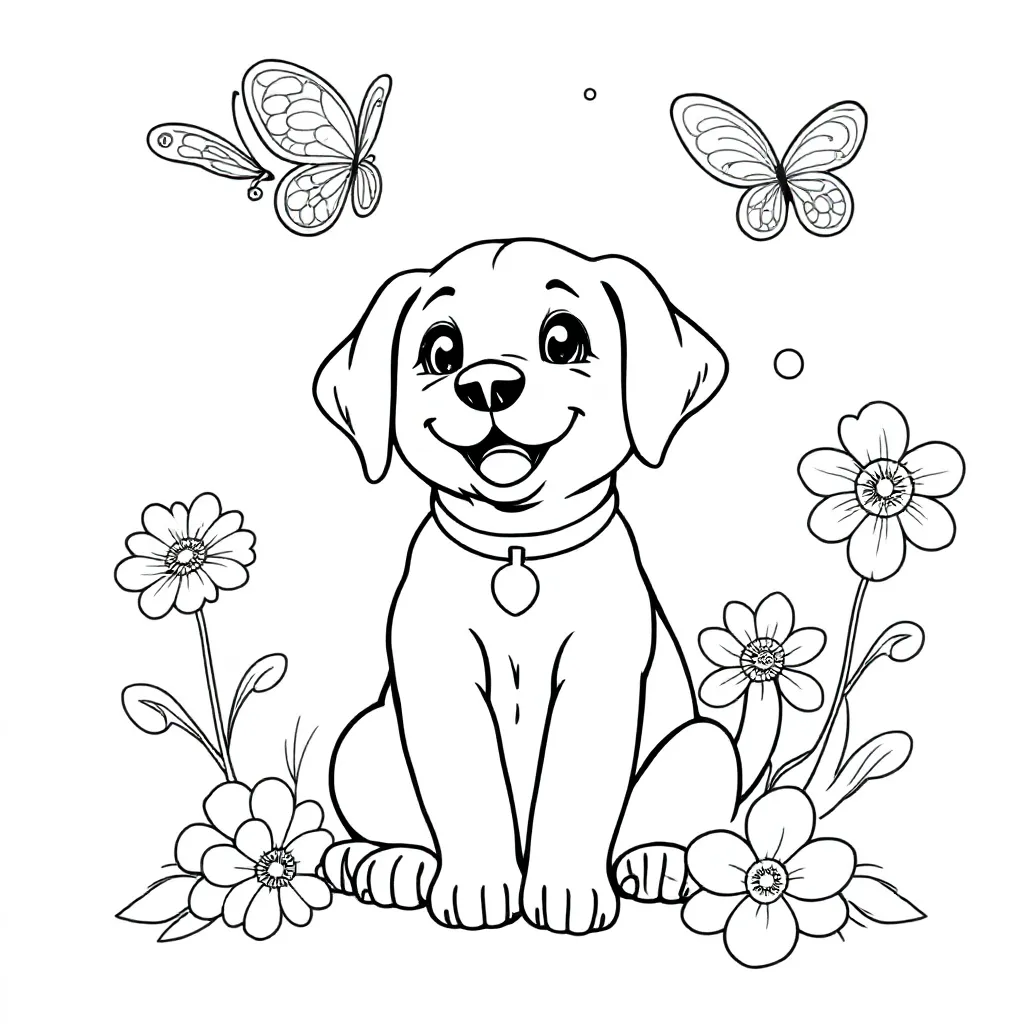 cachorro de labrador Lucy