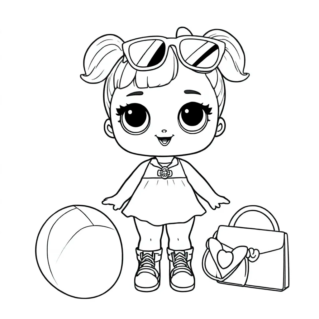 Lol kleurplaten voorbeeld