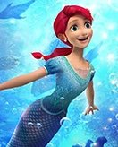 Mermaids coloring page for children