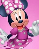 Minnie coloring page for children