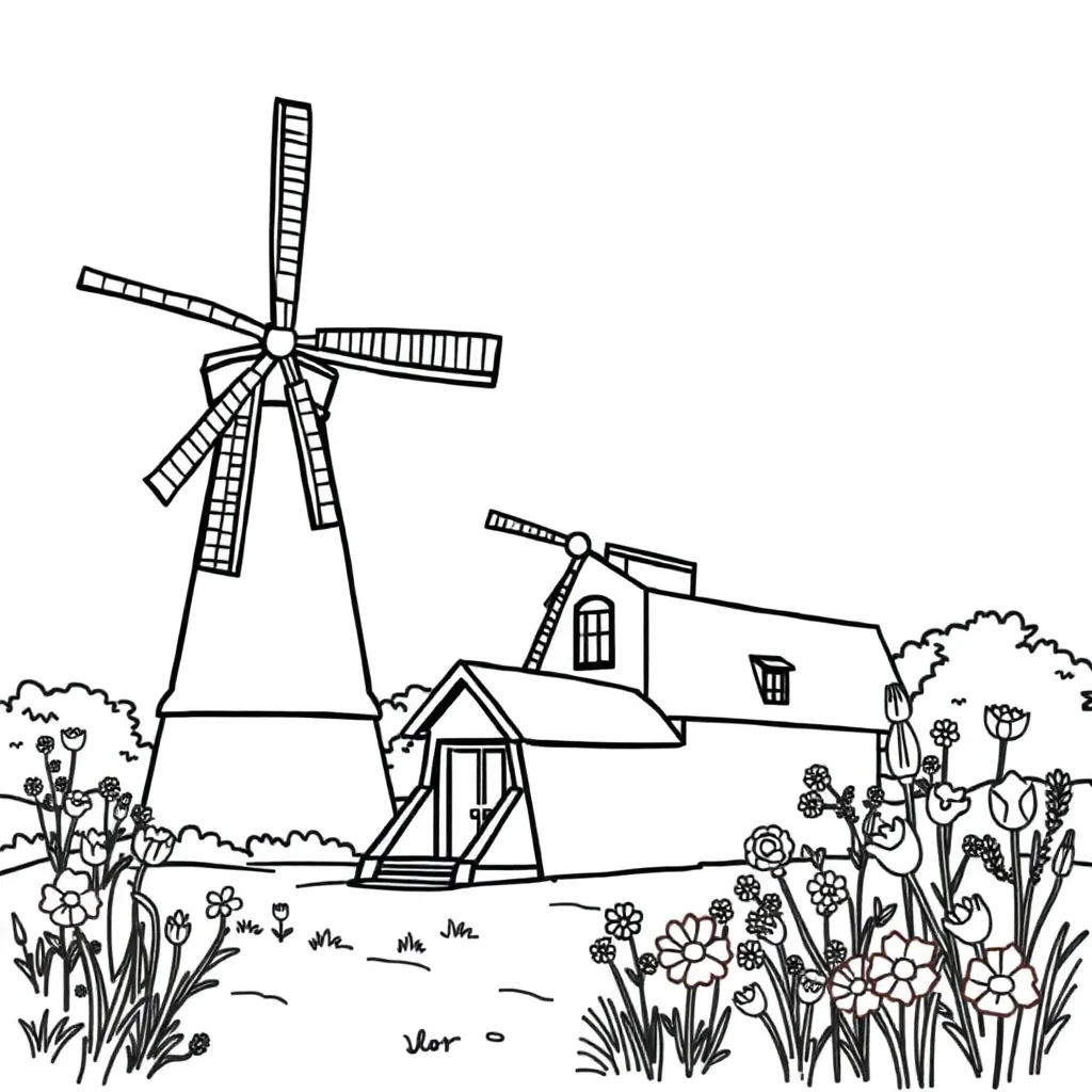 Moederdag Hart Liefde Cadeau Gezin coloring page for children