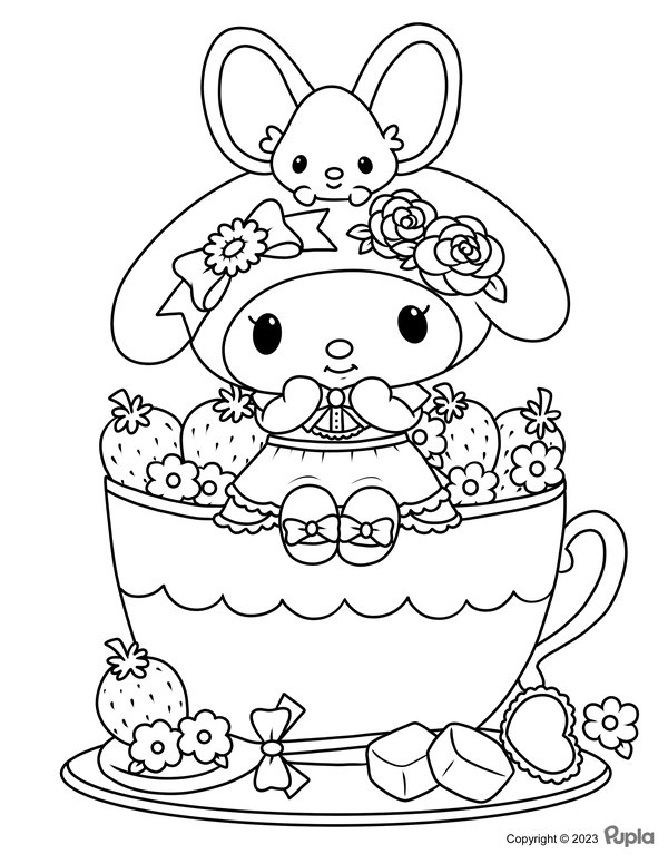Childrens coloring page