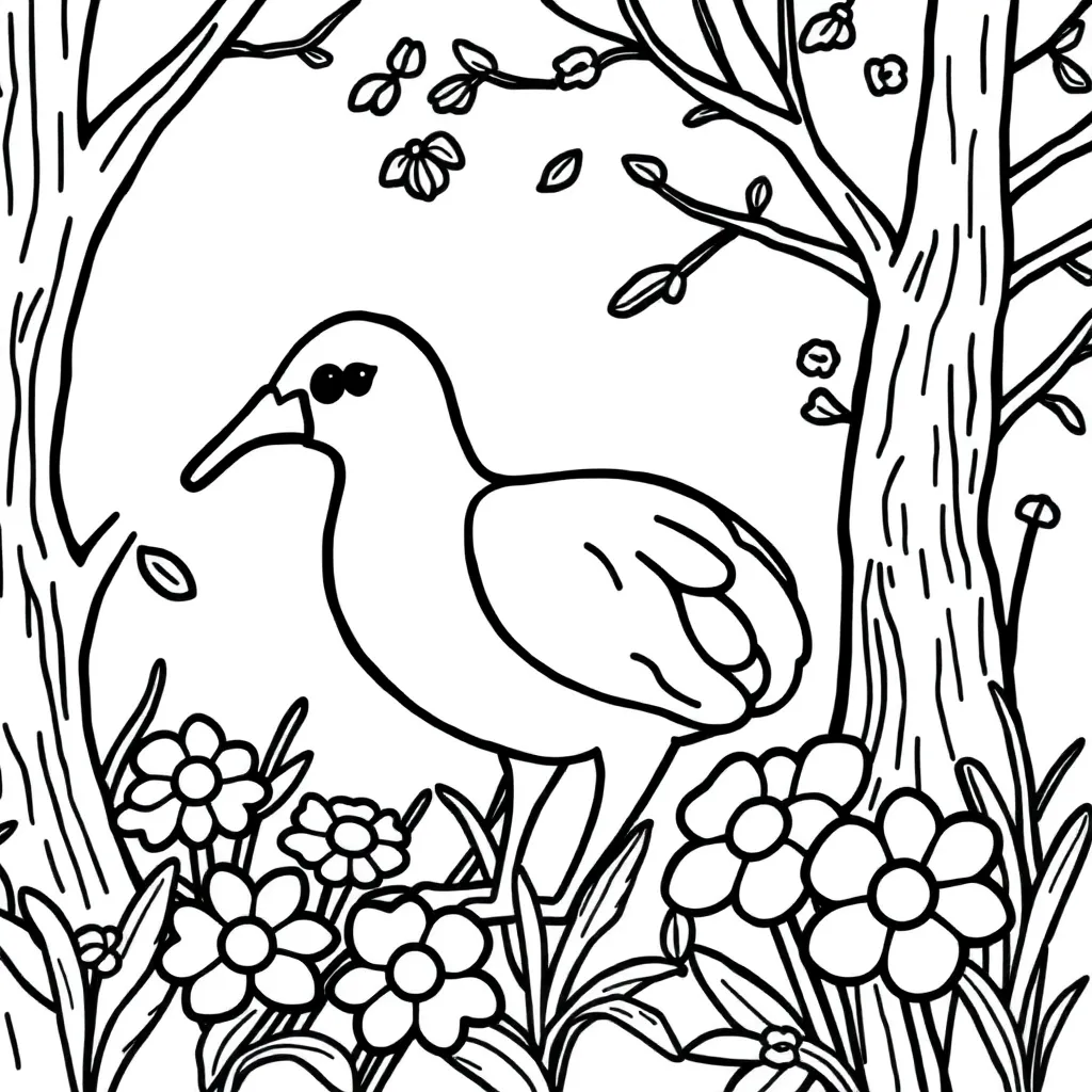 Nederland Traditioneel Cultuur Landschap Creatief coloring page for children