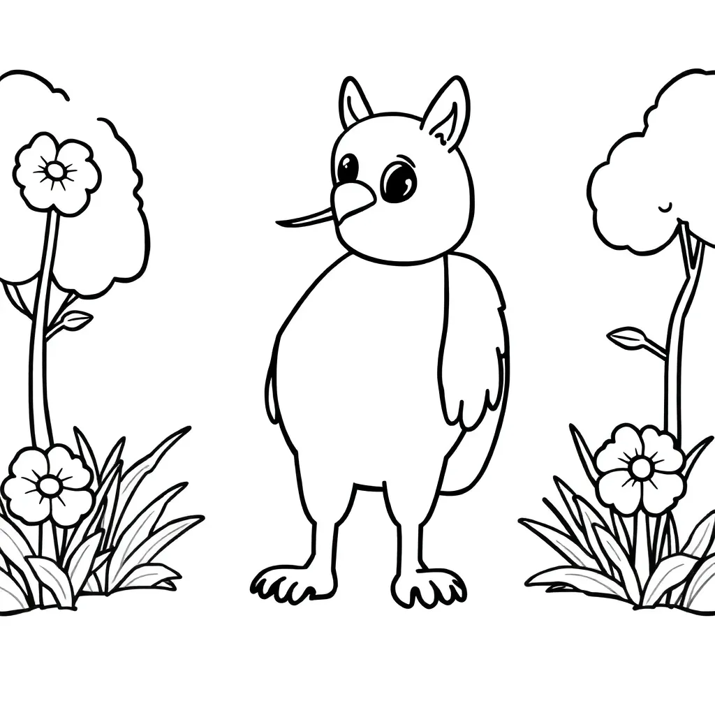 Nederland Traditioneel Cultuur Landschap Creatief coloring page for children