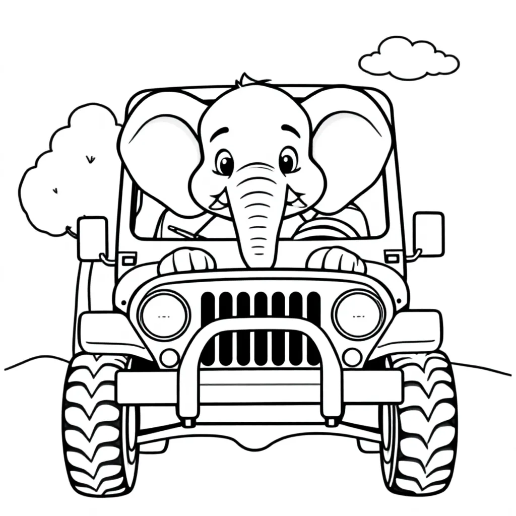 Plantilla para colorear para niños