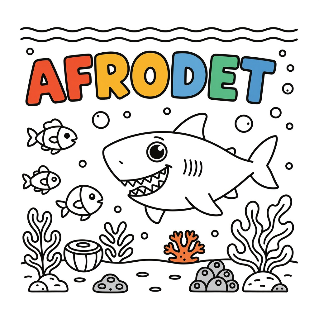 onderwaterwereld coloring page for children