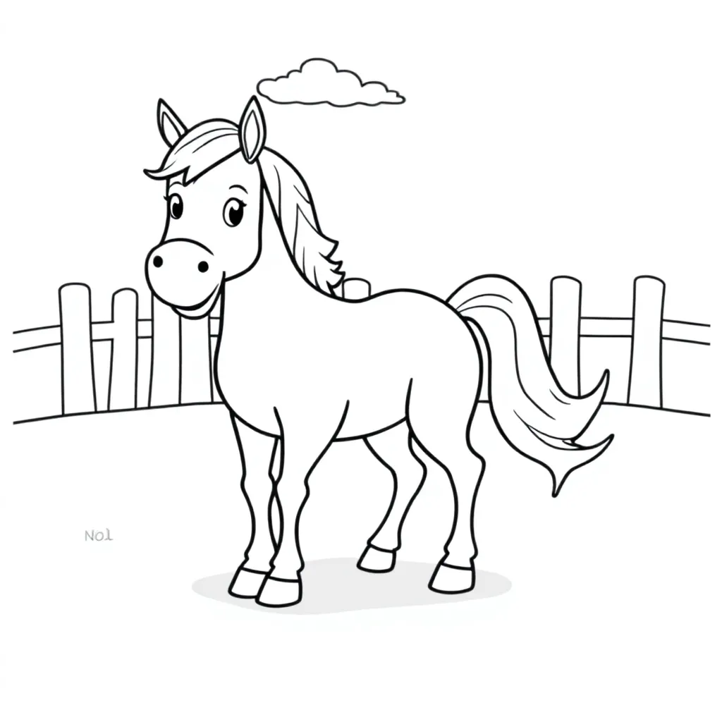 Childrens coloring page