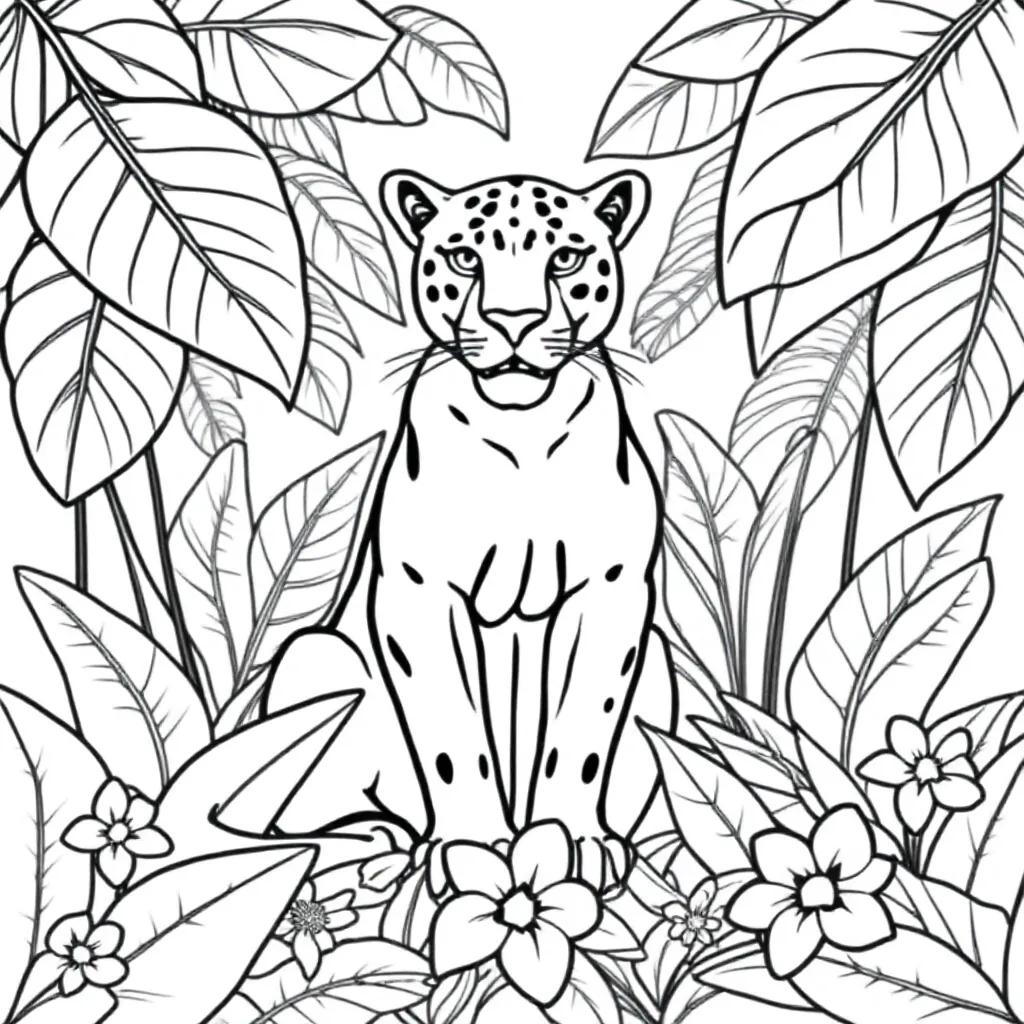 Childrens coloring page