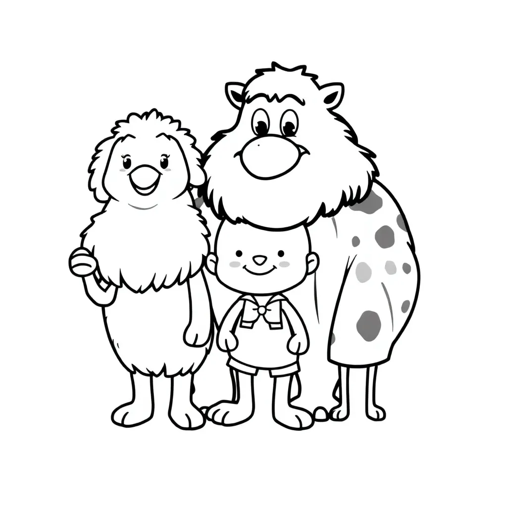 Childrens coloring page