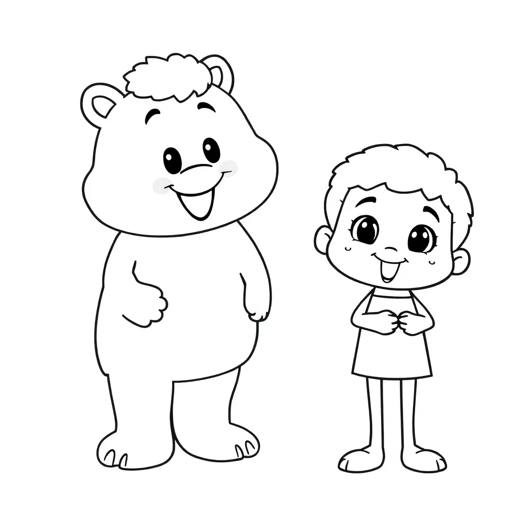 Peuters Tekenen Creatief Educatief Vrolijk coloring page for children