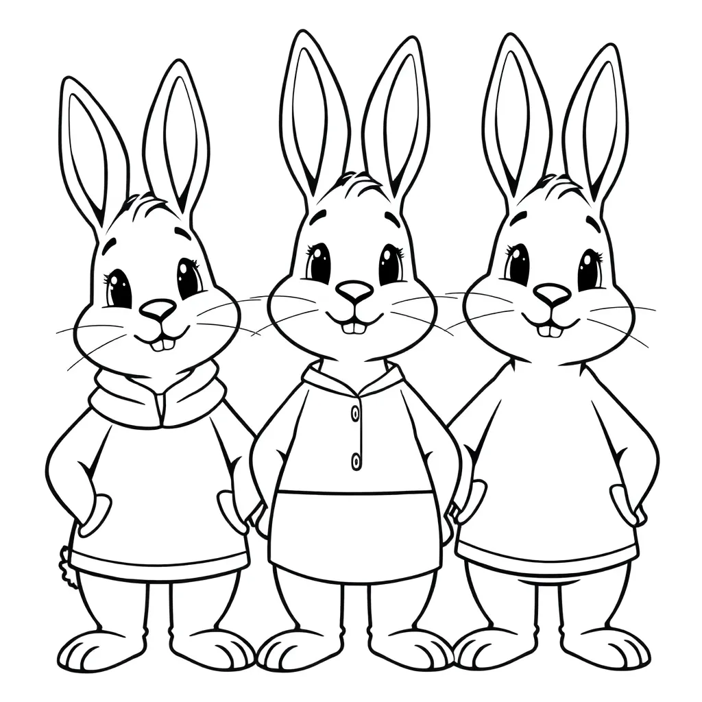 Pieter Konijn Antropomorf Cartoonesk Kinderen Nederlands coloring page for children