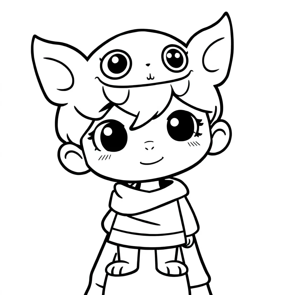 Pokemon Fantasie Avontuur Cartoon Schattig coloring page for children