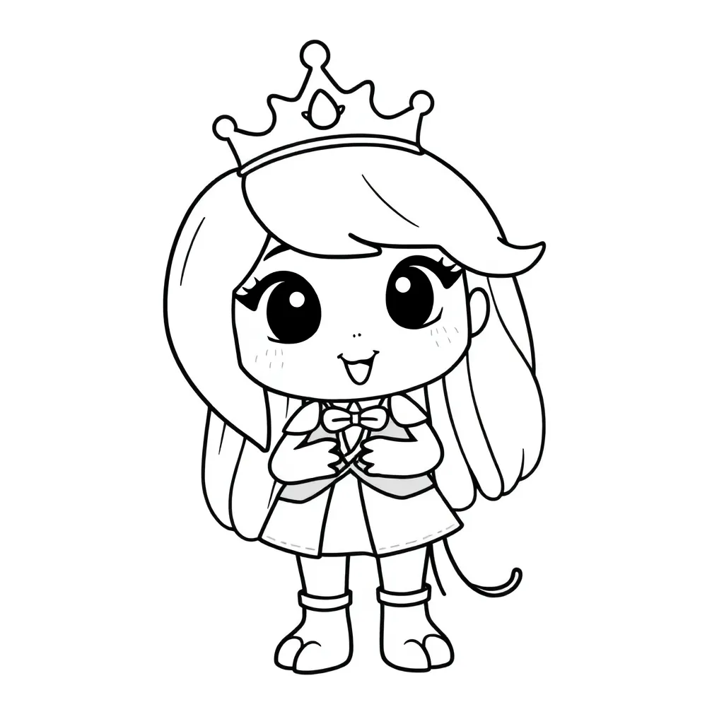 Prinses Kasteel Sprookjes Fantasie Creatief coloring page for children