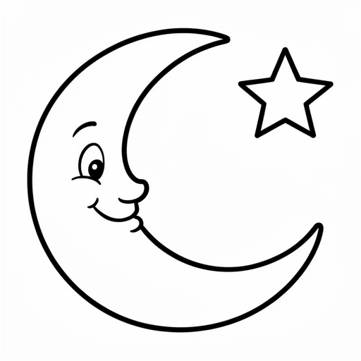 Ramadan kleurplaat voor kinderen