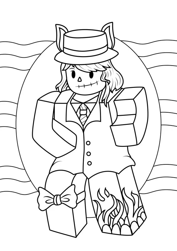 Childrens coloring page