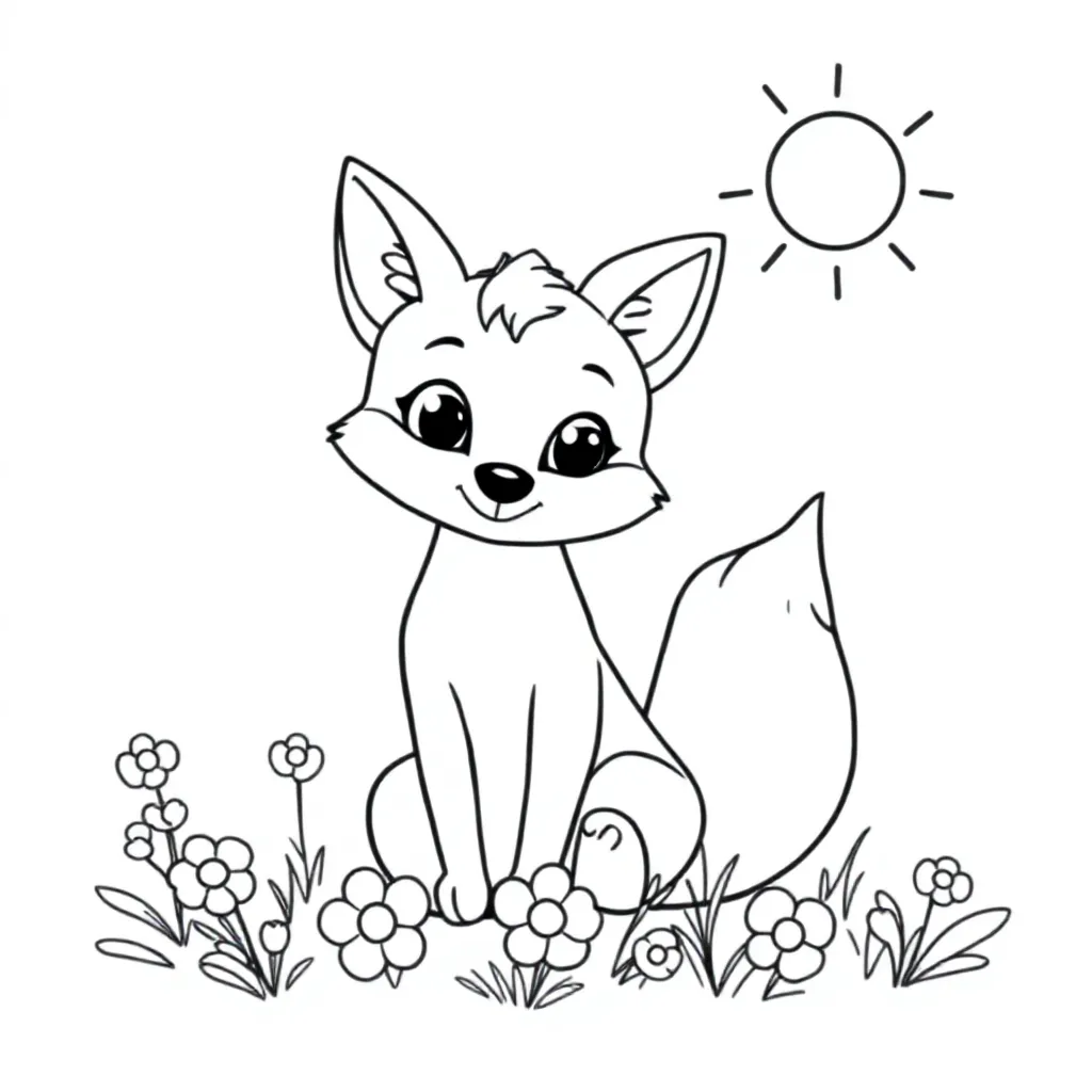 Childrens coloring page