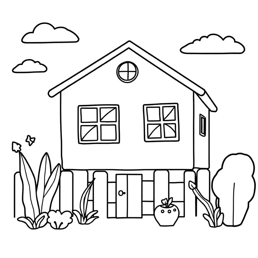 Feuille de coloriage pour enfants