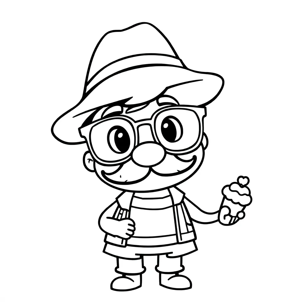 Shopkins Kleurplaten coloring page for children