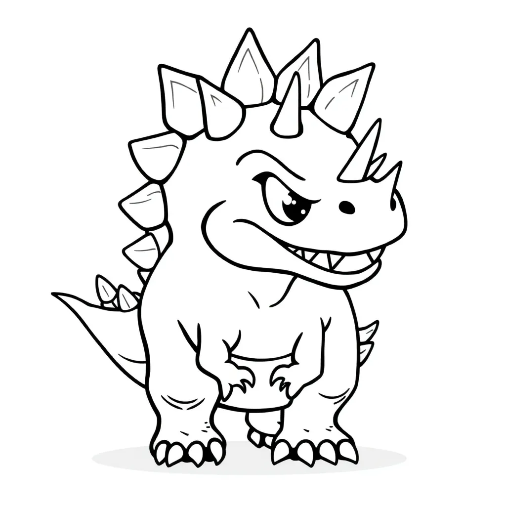 Skylanders Dinosaurus Stoer Avontuurlijk Fantasie coloring page for children