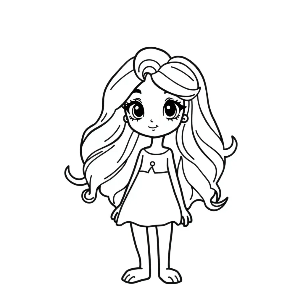 Feuille de coloriage gratuite Soy Luna Disney Musique Danse Ado Feuille de coloriage pour enfants