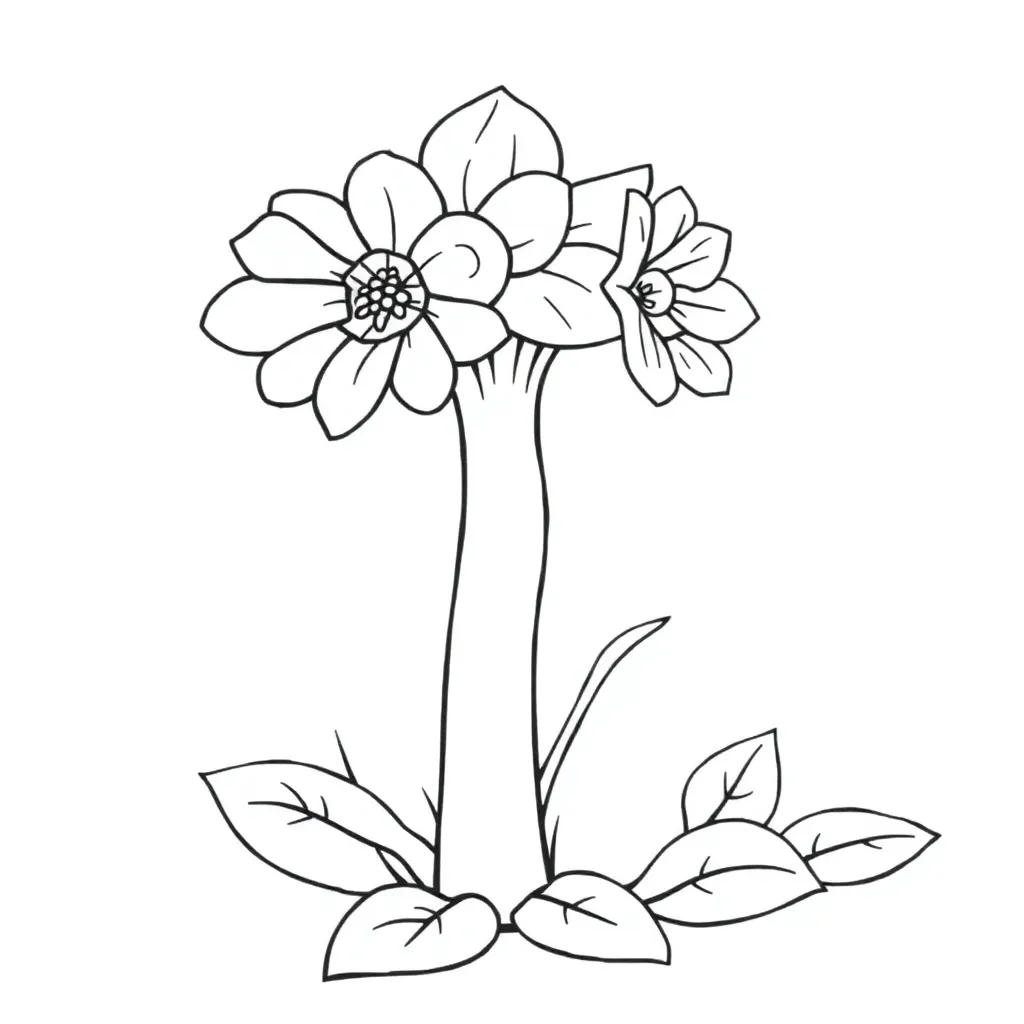 Sprookjesboom Fantasie Magisch Natuur Avontuur coloring page for children
