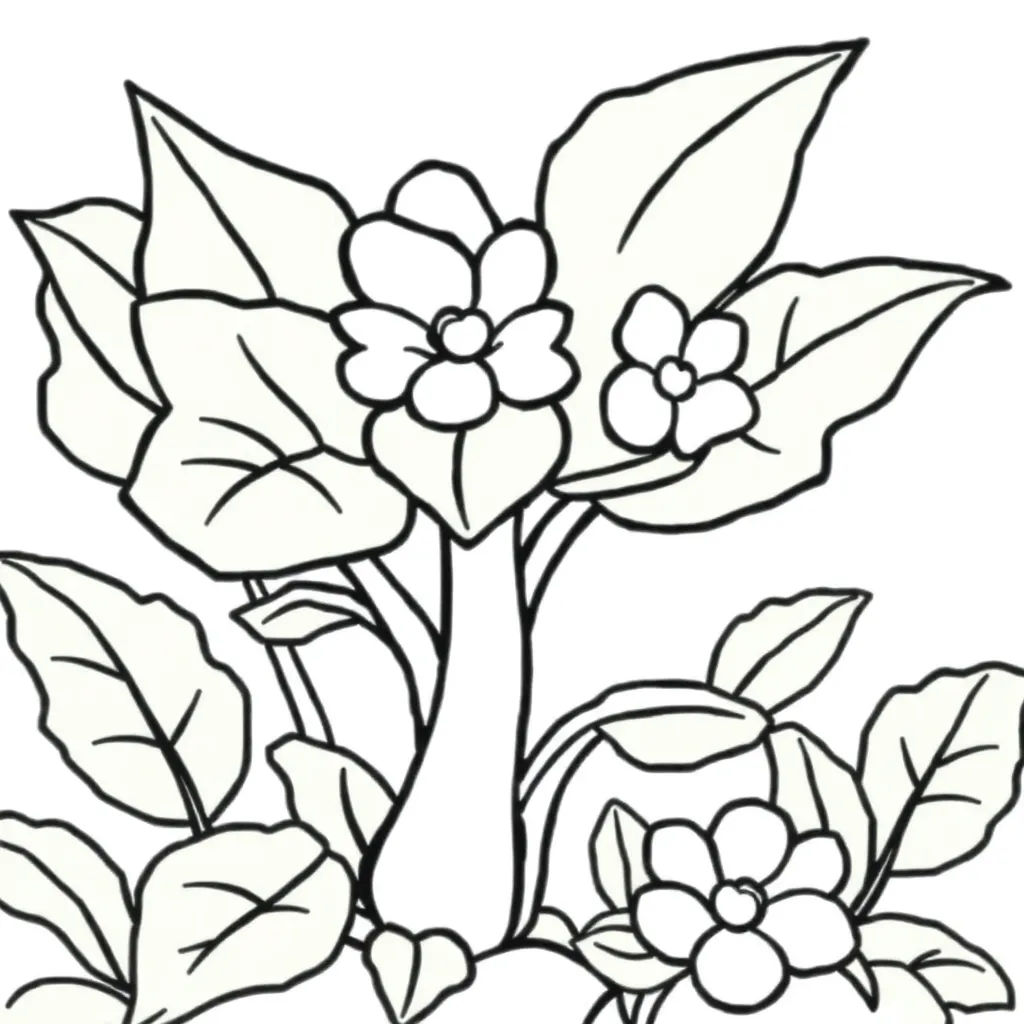 Sprookjesboom Fantasie Natuur Creatief Kinderen coloring page for children