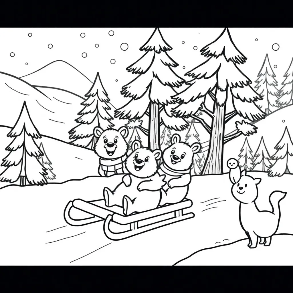 Sprookjesboom Kleurplaten coloring page for children