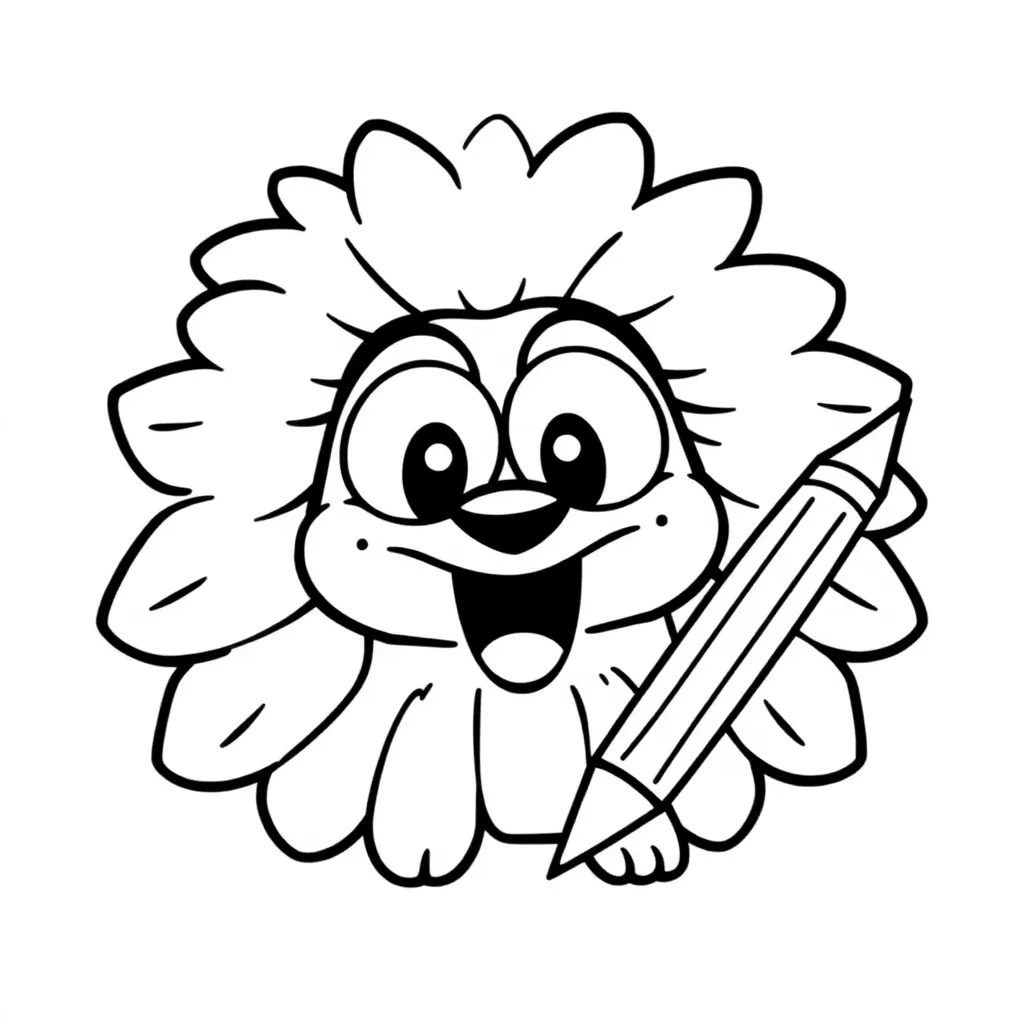 Stabilo Stiften Tekenen Creatief Kunst coloring page for children