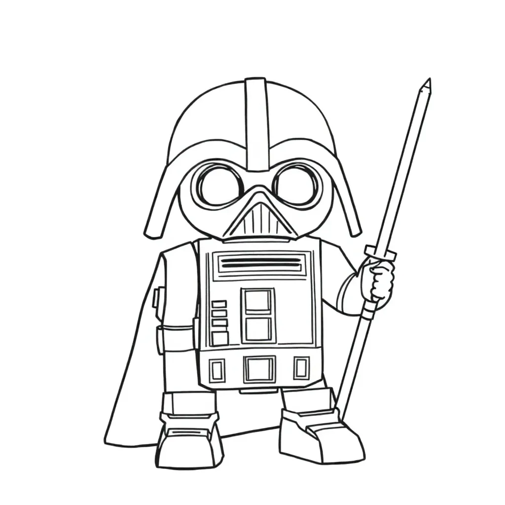 Star Wars Ruimteschepen Jedi Avontuur Sciencefiction coloring page for children