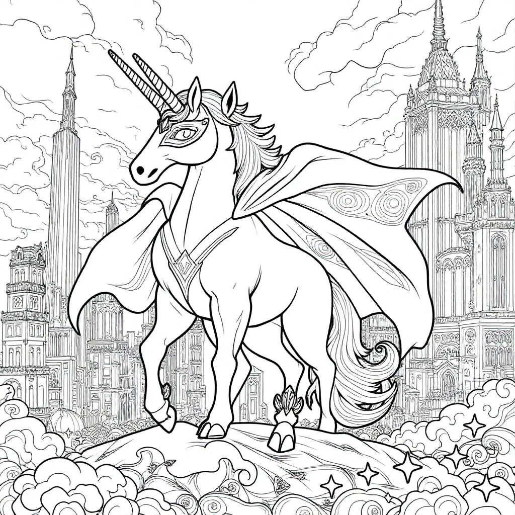 Childrens coloring page
