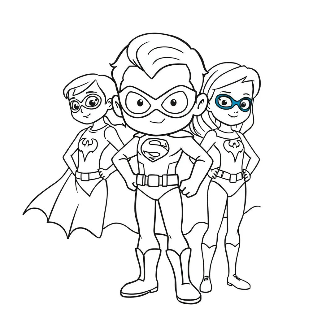 Feuille de coloriage pour enfants