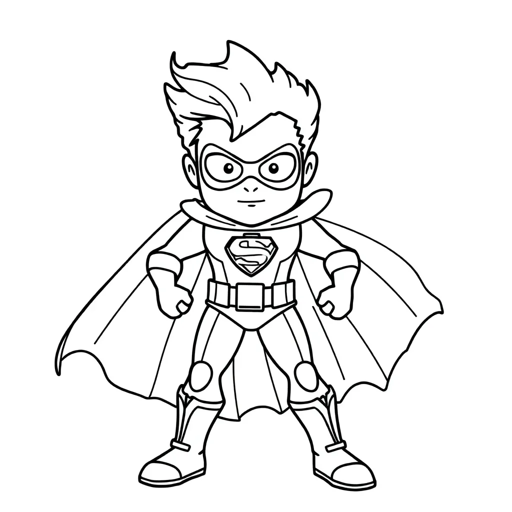 Feuille de coloriage pour enfants