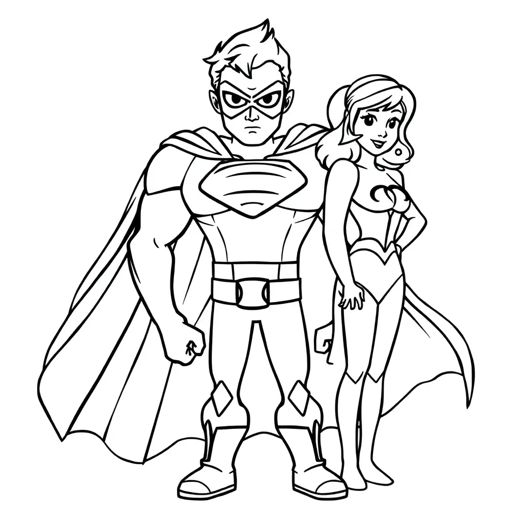 Feuille de coloriage pour enfants