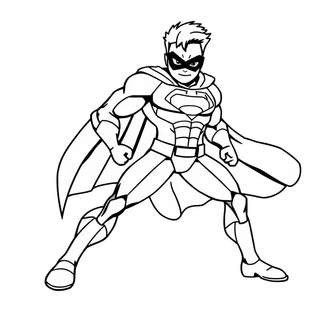 Feuille de coloriage pour enfants