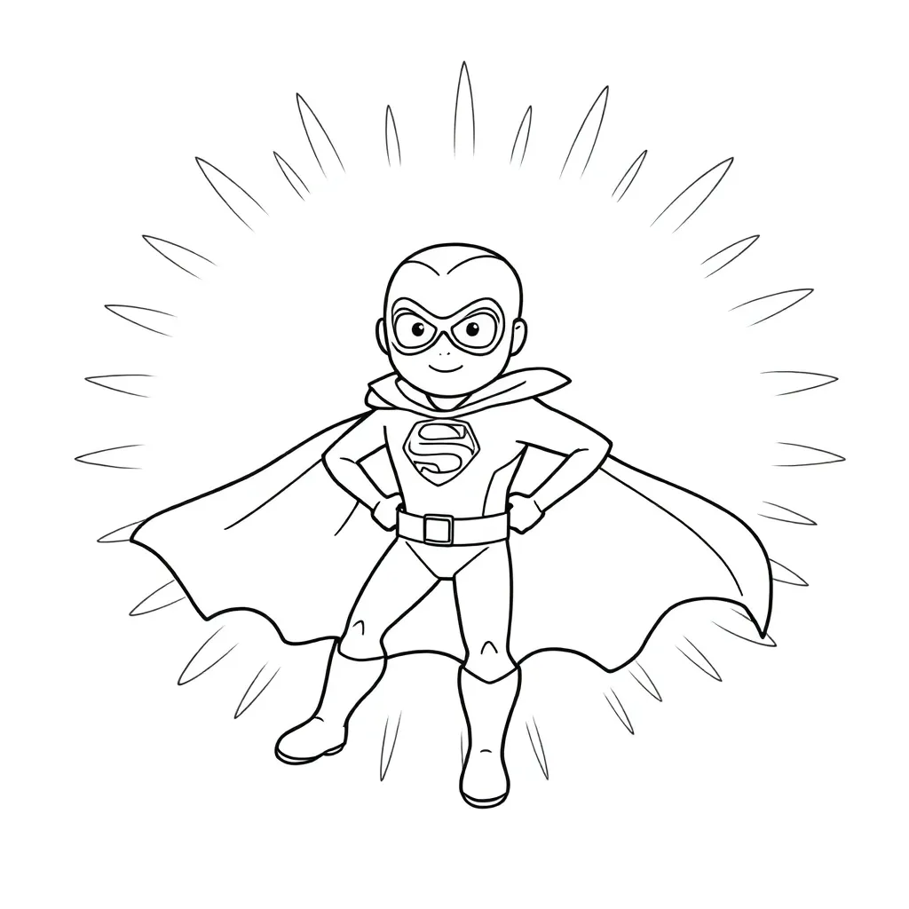 Feuille de coloriage gratuite Super-héros Marvel Comics Avengers Créativité Enfants