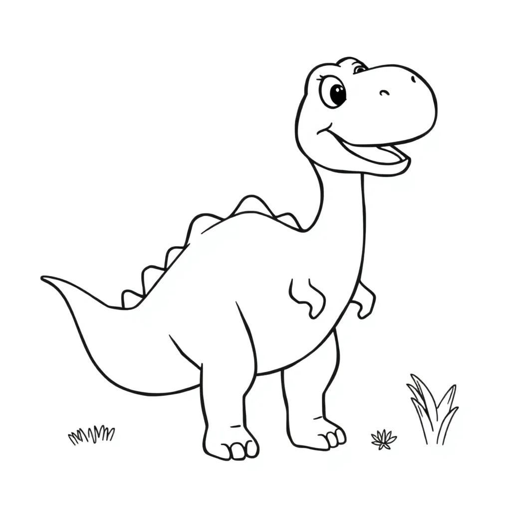 The Good Dinosaur Animatie Avontuur Kindvriendelijk Dinosaurus coloring page for children