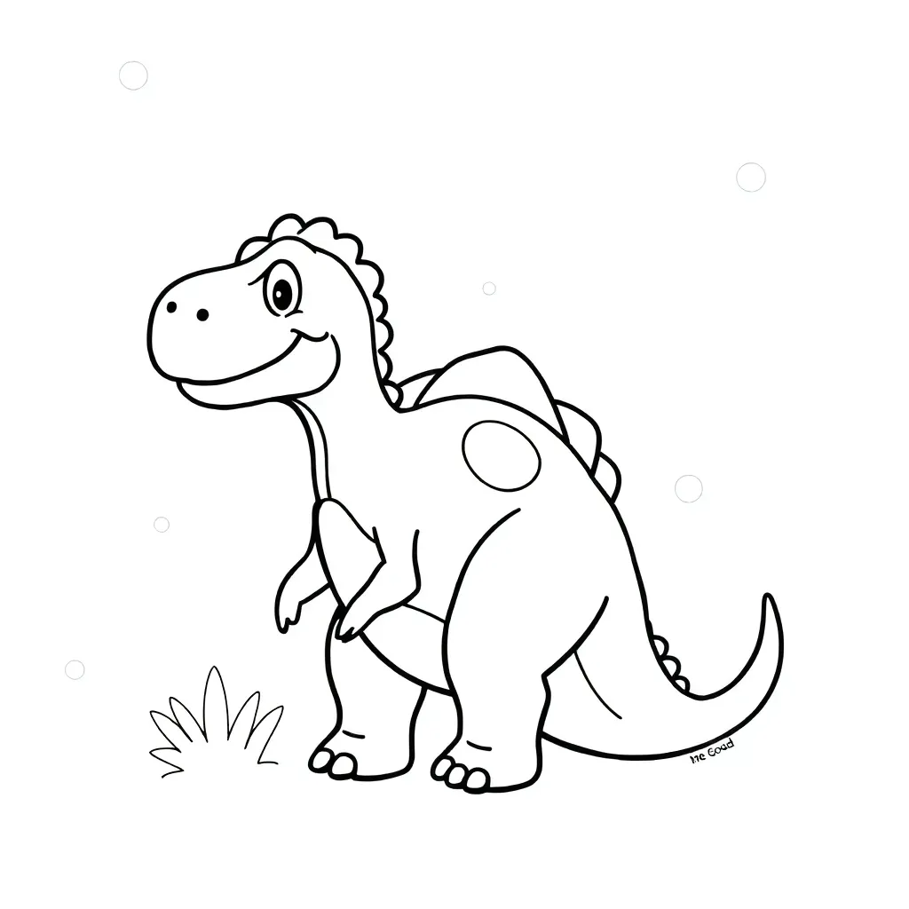 The Good Dinosaur Pixar Avontuur Kinderen Tekenfilm coloring page for children