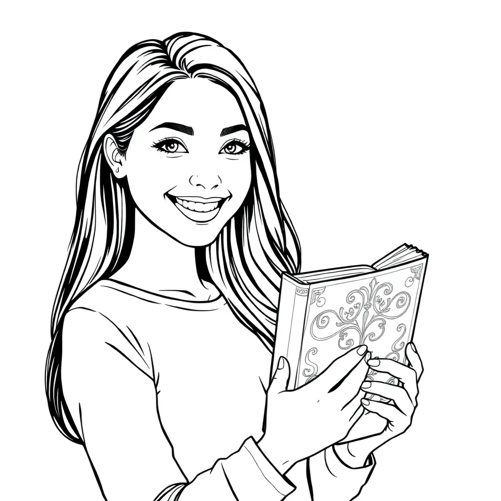 Violetta Kleurplaten coloring page for children