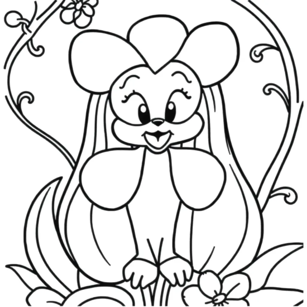 Violetta Muziek Creatief Tekenen Kindvriendelijk coloring page for children