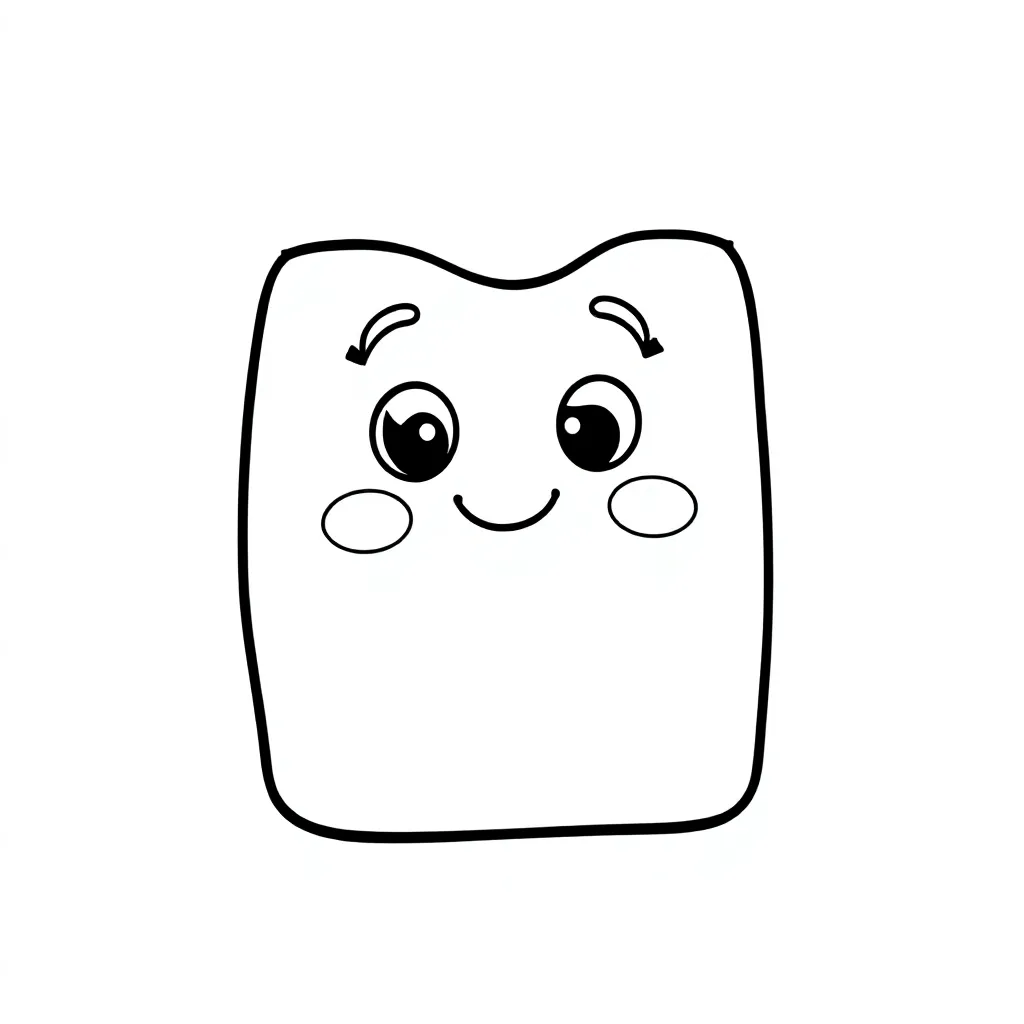 Floor kleurplaat voor kinderen