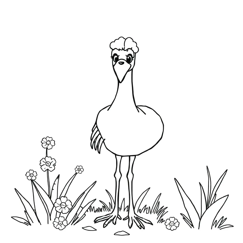 Malvorlage Kostenlos Welpe Tier Süße Natur Wildes Malbild für Kinder