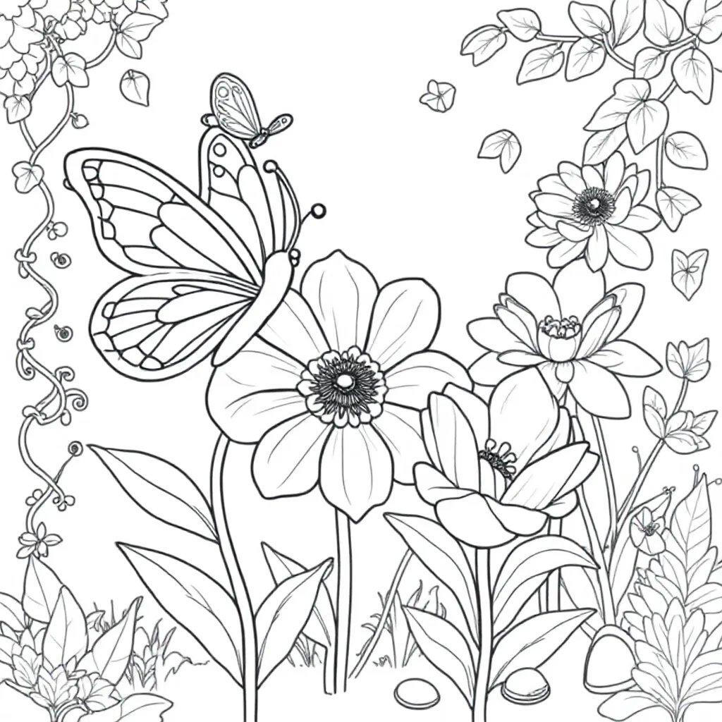 Feuille de coloriage pour enfants