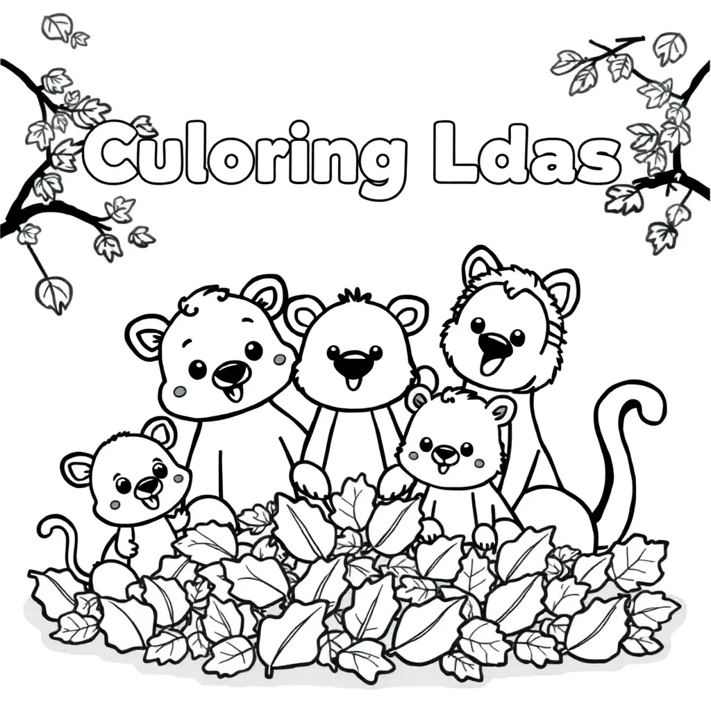 Feuille de coloriage pour enfants
