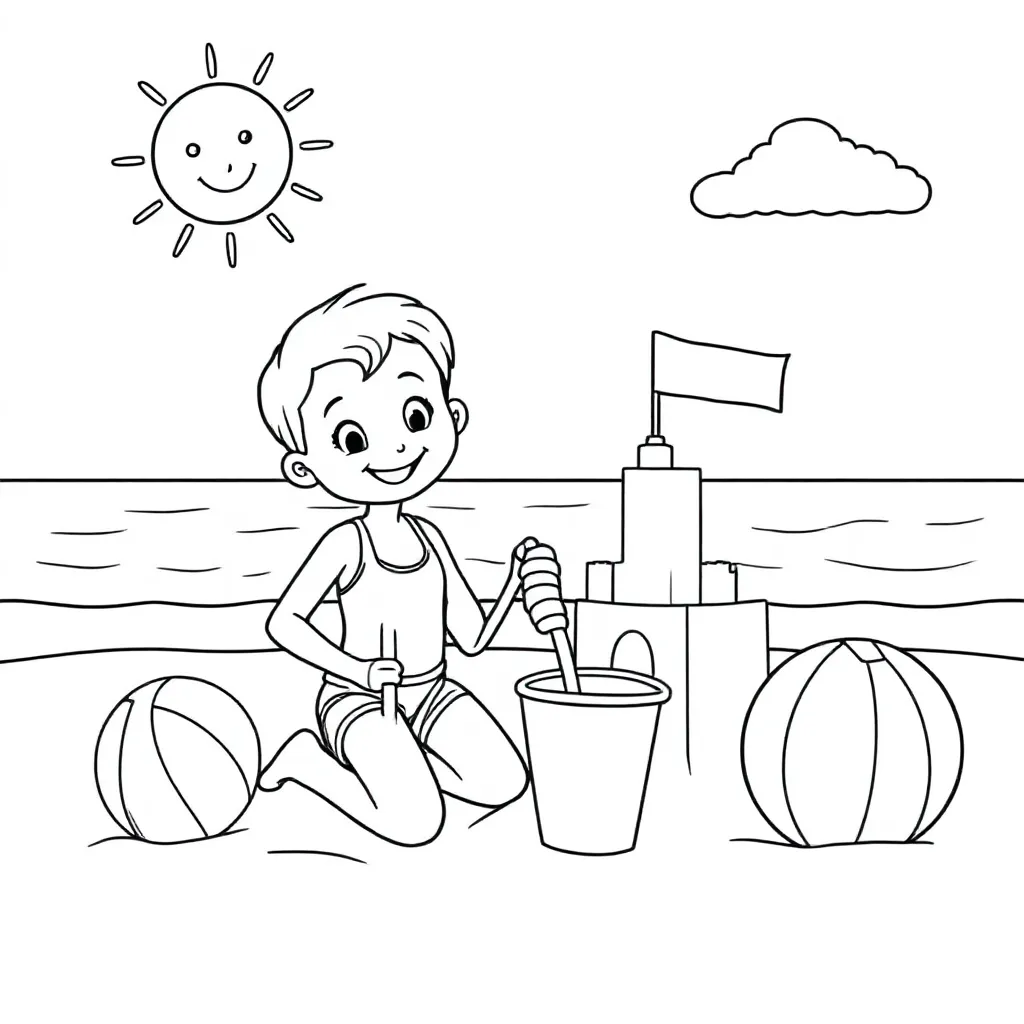 Childrens coloring page